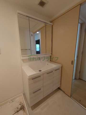 洗面設備　河田町ガーデン４