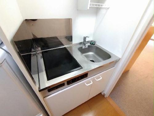 キッチン　シングルレバー設置