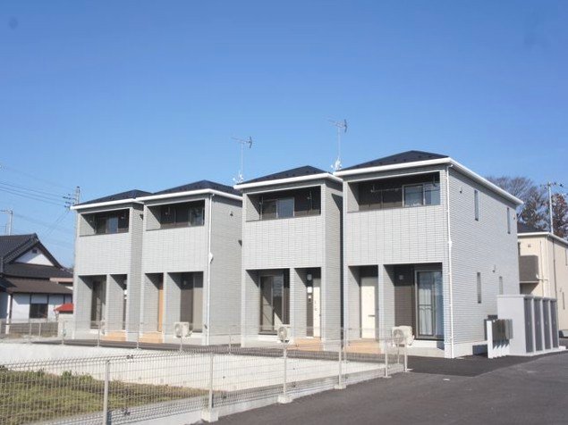 建物外観　オシャレな外観が特徴の賃貸住宅です♪