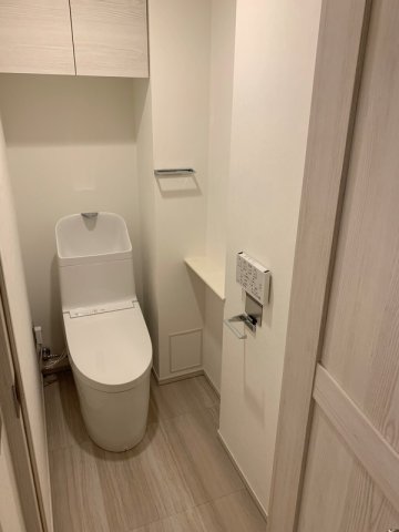 トイレ　ゆったりとした空間のトイレです