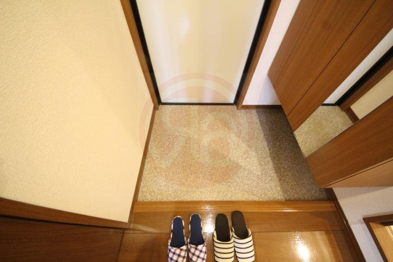 玄関　明るい玄関です