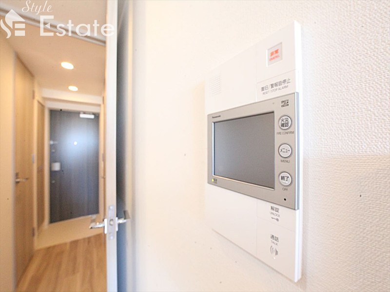 セキュリティ　モニター付きインターホン