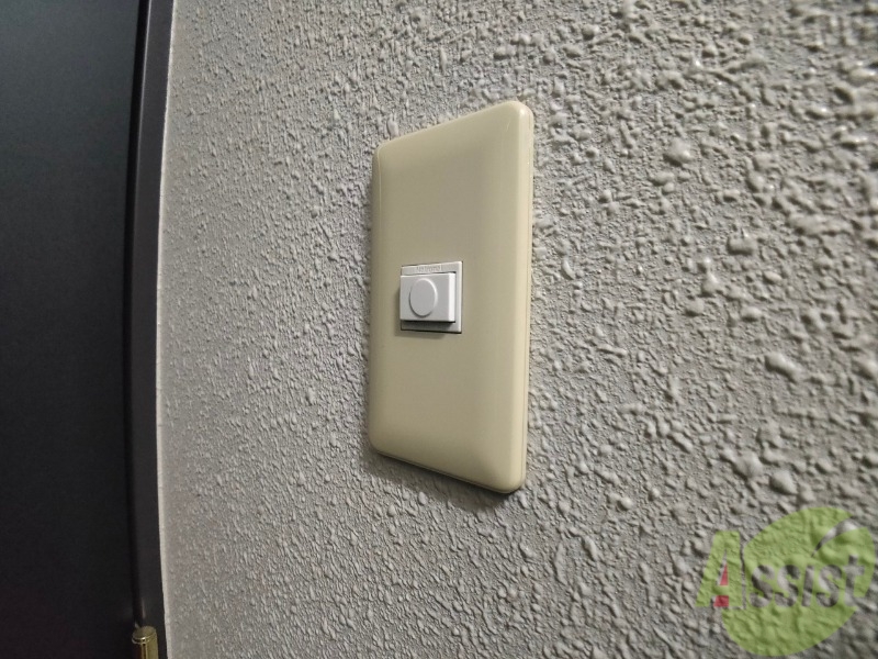 バルコニー　来客時にはこちらのチャイムが鳴りますよ。