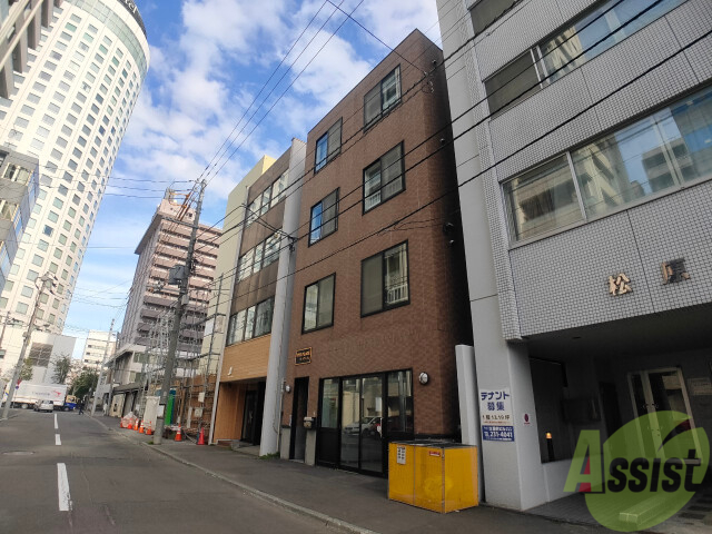 建物外観　札幌市中央区南３条西「プレプラージュ」
