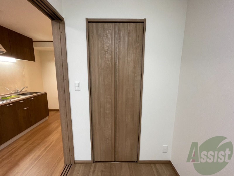 収納　ここに収納があります。収納があると部屋が広く使えます。