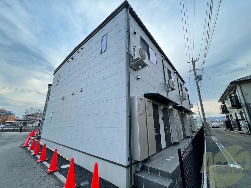 建物外観　宮城県名取市手倉田字八幡「マノアーレ名取駅西Ａ」