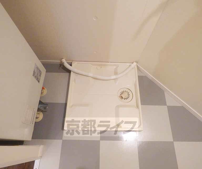 その他設備　洗濯機が置けます。