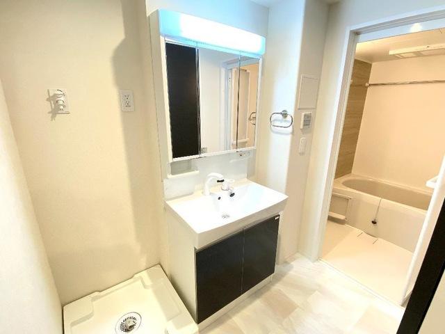 洗面設備　※建築中の物件です。写真は参考としてご確認ください。