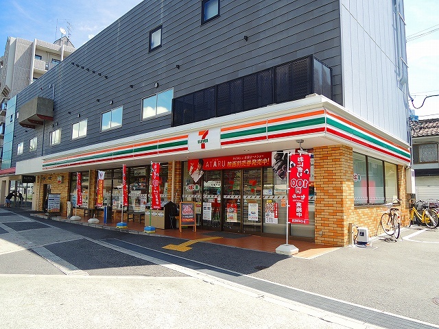 コンビニ　セブンイレブン大阪海老江２丁目店（コンビニ）まで64m