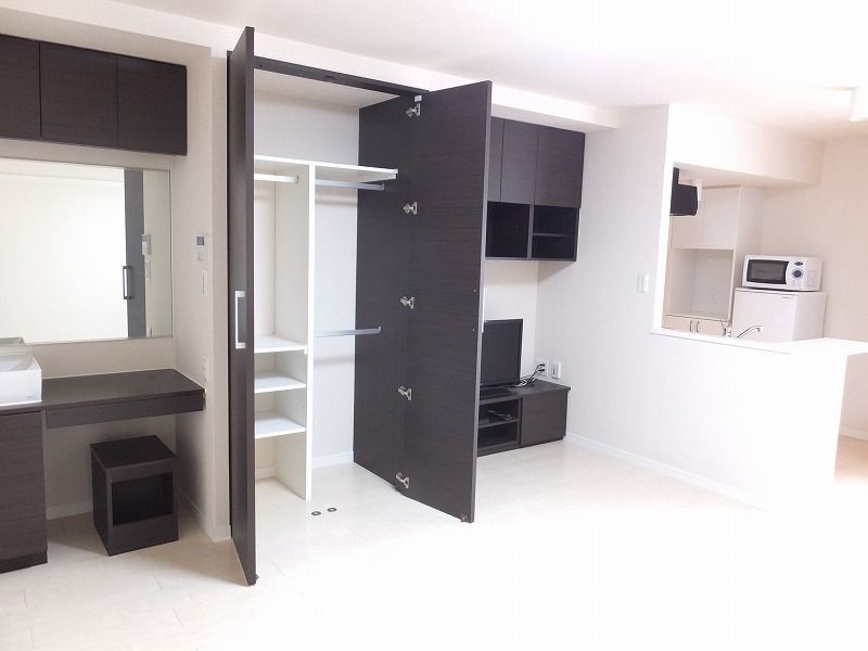 収納　荷物の多い方にオススメな大容量の収納スペース