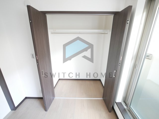 収納　洋室のクローゼットのお写真です♪