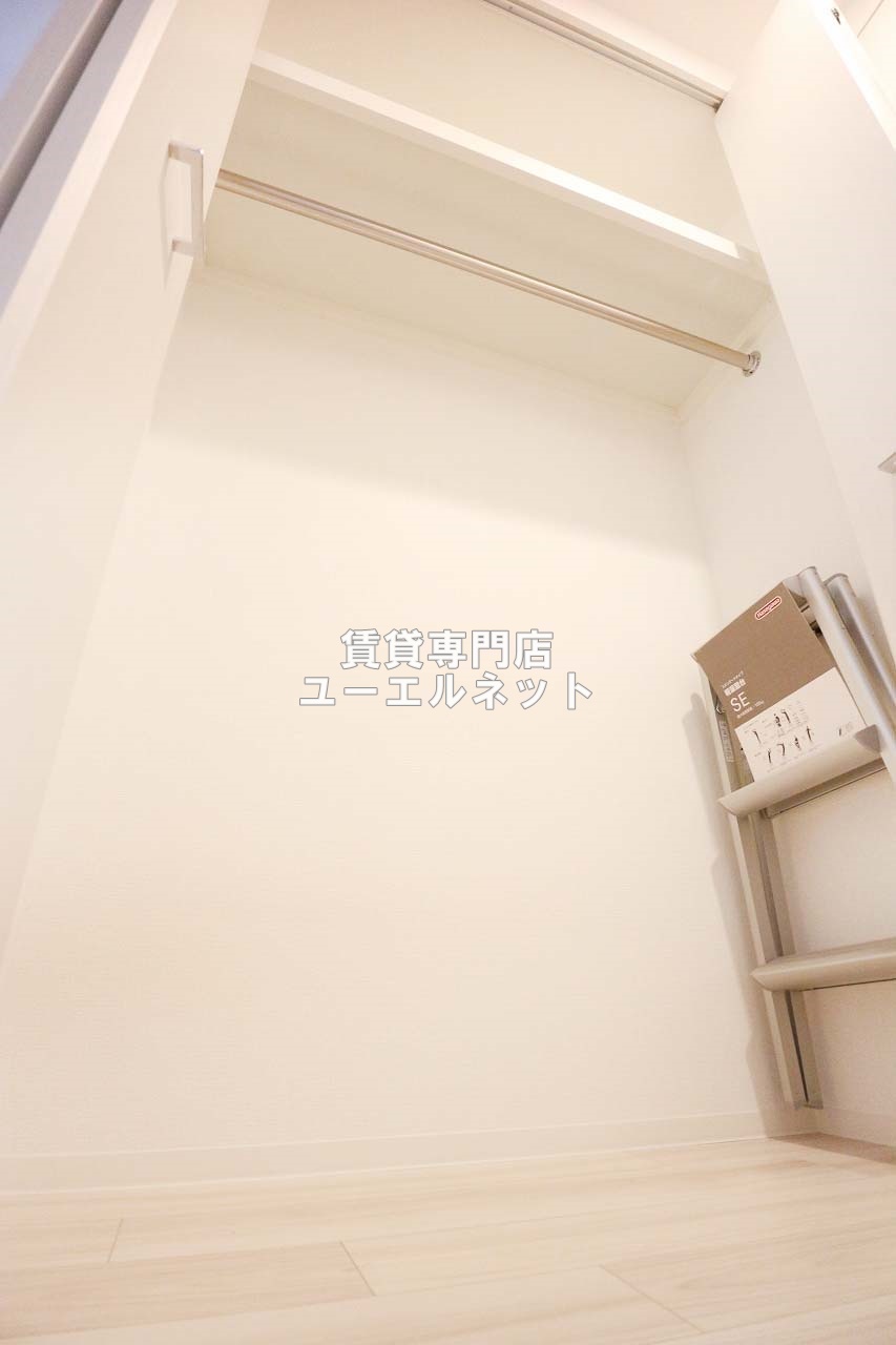 収納　クローゼット付きでお部屋もスッキリ♪