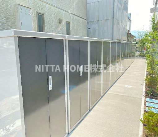 その他　外部物置も完備しています！