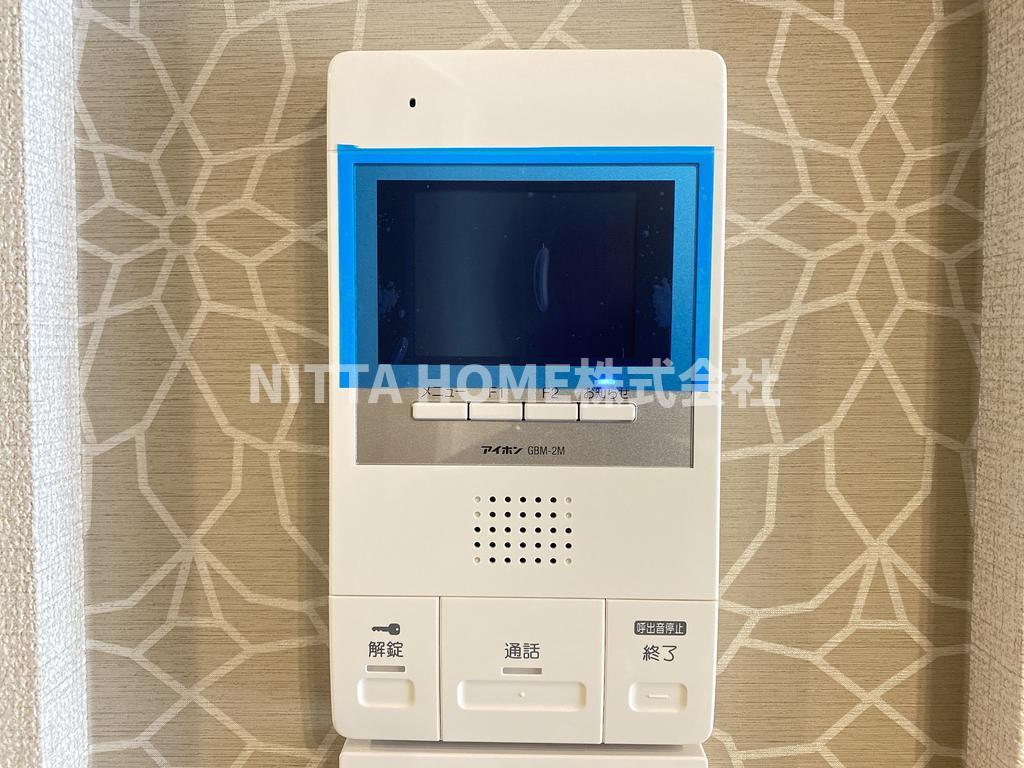 セキュリティ　ＴＶインターホンも完備しています＊