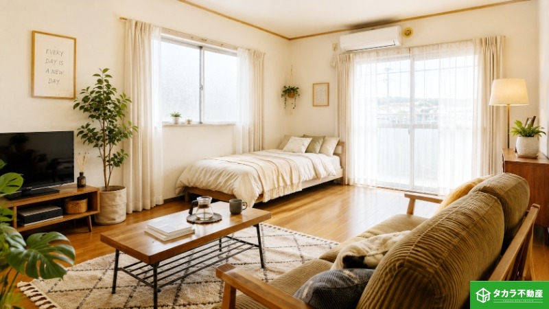 居室・リビング　写真は３０１号