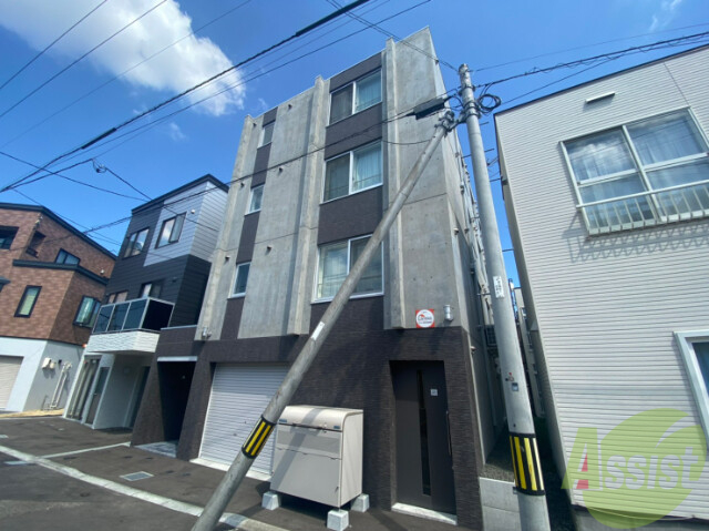 建物外観　札幌市北区麻生町「Ｌａｇｕｎａ麻生」
