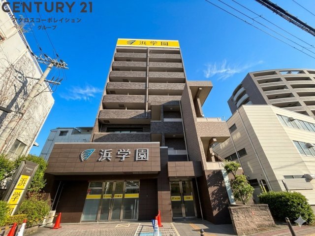 建物外観　エレベーター付きで高層階でも楽々♪