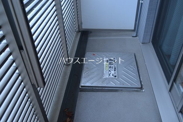 バルコニー　東向きのバルコニーです。※別号室