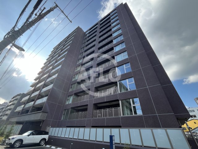 建物外観　サンクレイドル天王寺　外観パース