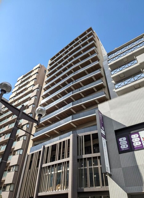 建物外観　☆１・２階はテナントにつき、３階以上が住戸となります☆