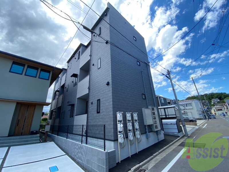 建物外観　塩竃市北浜１丁目「Ａｚｕｌ北浜」