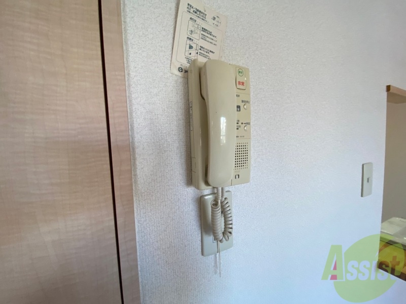 セキュリティ　インターホンで来客確認ができます。色々な機能が付いています。