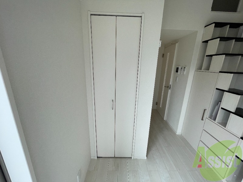 収納　ここに収納があります。収納があると部屋が広く使えます。