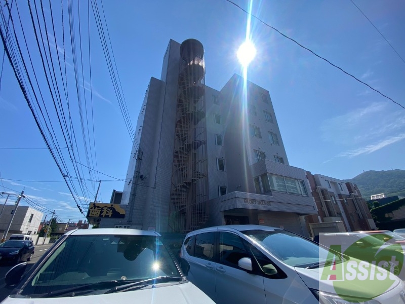 建物外観　札幌市中央区南２４条「グローリ貴」