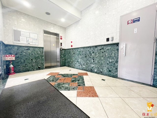 エントランス　共用部の印象も大切に