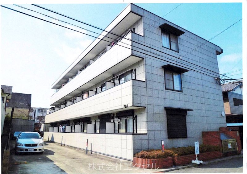 建物外観　女性も安心のオートロックマンションです。