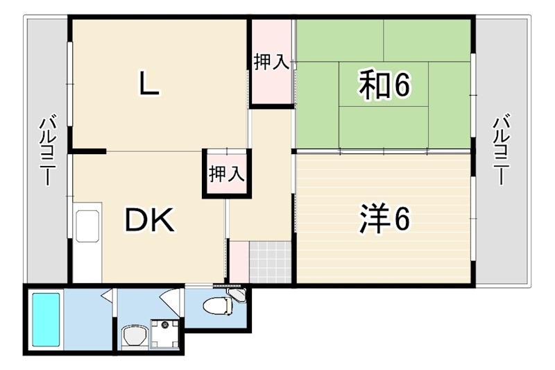 芦屋東山プリンスの間取り写真