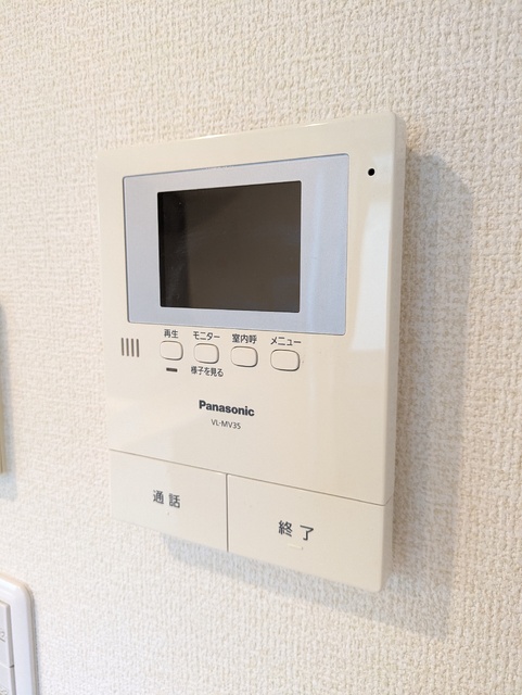 セキュリティ　★モニター付きインターホンです★