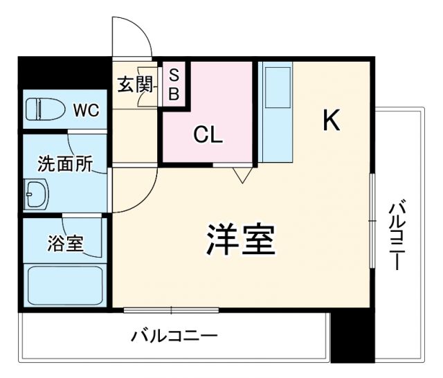 Tribute Centralの間取り写真