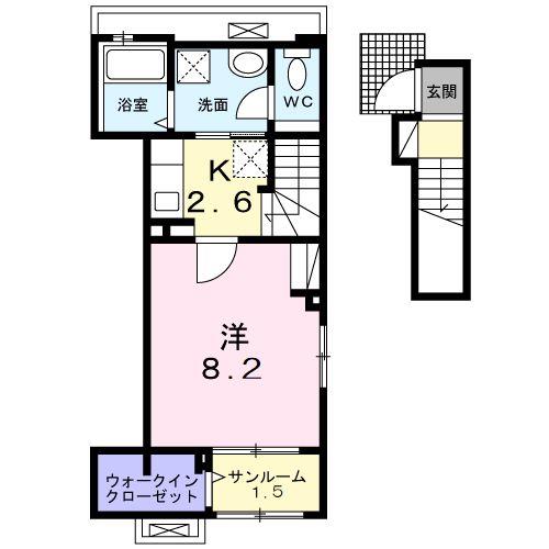 アネモスヒルズ姫路早瀬Iの間取り写真