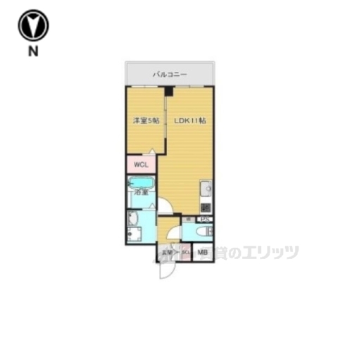VITA荒本の間取り写真