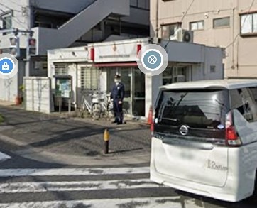 警察署・交番　西新井警察署 西新井五丁目交番（警察署・交番）まで504m