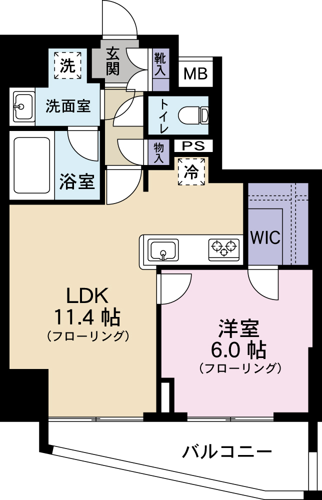 DKハウス麻布十番の間取り写真