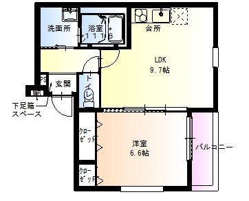 フジパレス神田北通の間取り写真