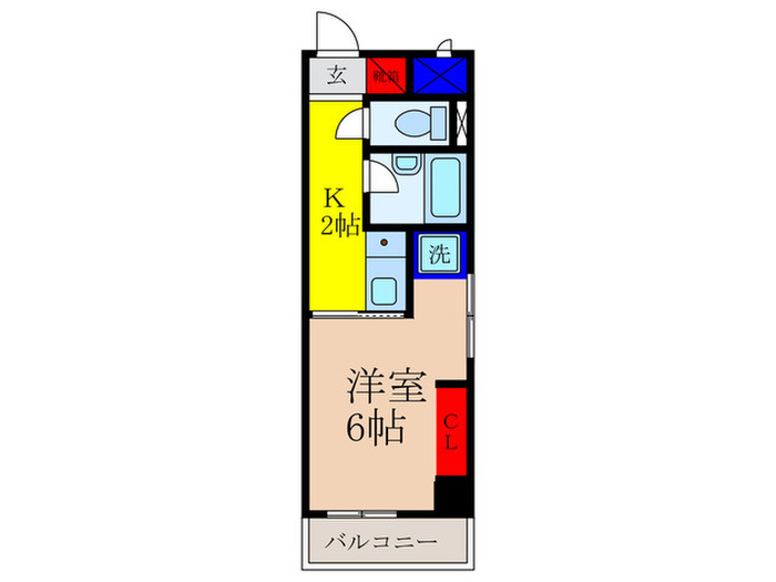 布施オーク・5の間取り写真