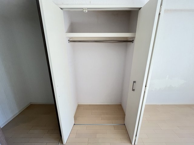 収納　大きなスペースがあり、収納には困りません