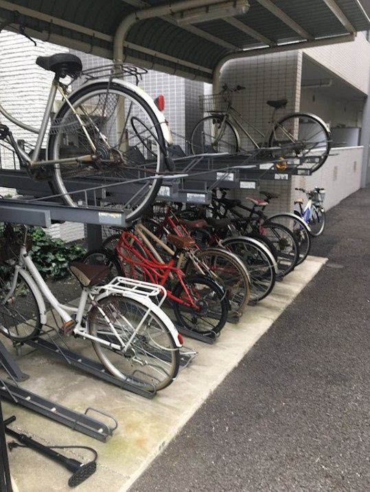 駐車場　駐輪場です