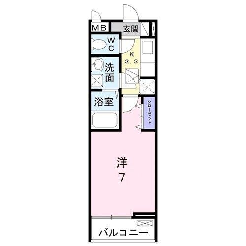SUN HILLS M・Jの間取り写真