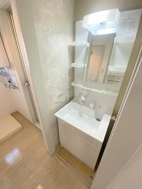 洗面設備　シャンドレはもはや必須アイテムですね♪