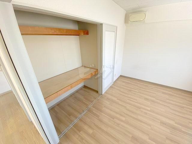 収納　衣類の収納に便利なクローゼットが付いています！
