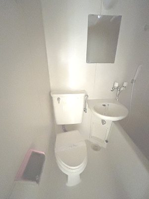 トイレ　写真は206号室です（参考）