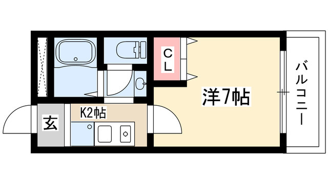 28_メゾンド春の間取り