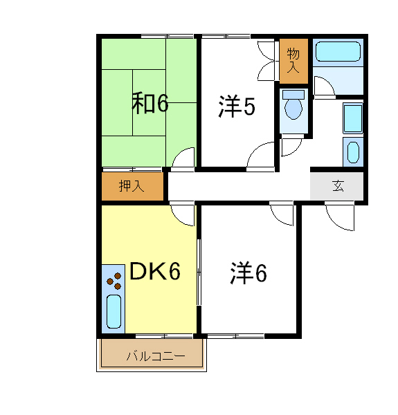 セピアコートの間取り