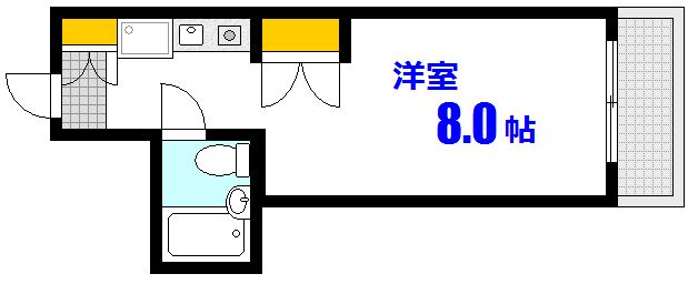 矢賀ビルの間取り