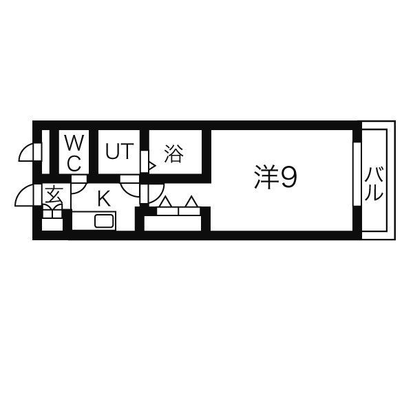 ユースハイムマルユウの間取り