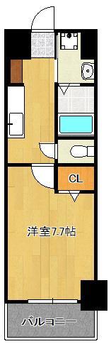 ＭＤＩグランコルディール室町の間取り